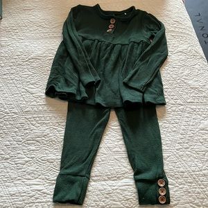 Posh Peanut 2 piece set girls 3T